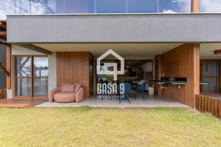 Apartamento mobiliado térreo com 3 suítes frontal mar a venda no condomínio Bali Exclusive em Itacimirim Bahia