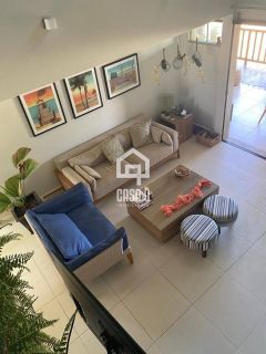 Apartamento mobiliado frontal mar a venda com 4 suítes no condomínio Absolute Ville em Itacimirim Bahia