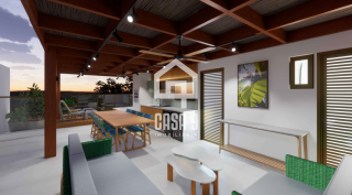 Apartamento nascente Terraço a venda com 2 suítes condomínio LUME ITACIMIRIM em Itacimirim Bahia