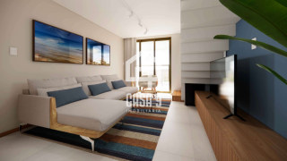 Apartamento nascente Terraço a venda com 2 suítes condomínio LUME ITACIMIRIM em Itacimirim Bahia