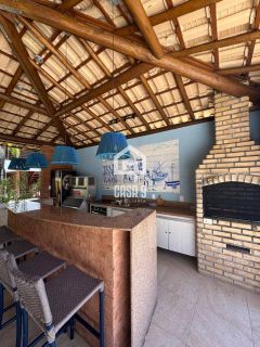 Apartamento térreo nascente mobiliado com 3 suítes a venda no condomínio Vila 7 Mares em Itacimirim Bahia