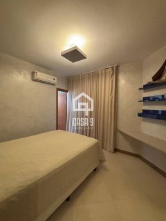 Apartamento térreo nascente mobiliado com 3 suítes a venda no condomínio Vila 7 Mares em Itacimirim Bahia