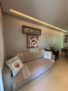 Apartamento térreo nascente mobiliado com 3 suítes a venda no condomínio Vila 7 Mares em Itacimirim Bahia