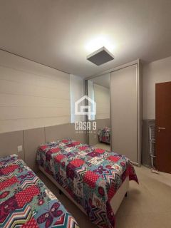 Apartamento térreo nascente mobiliado com 3 suítes a venda no condomínio Vila 7 Mares em Itacimirim Bahia