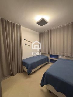 Apartamento térreo nascente mobiliado com 3 suítes a venda no condomínio Vila 7 Mares em Itacimirim Bahia