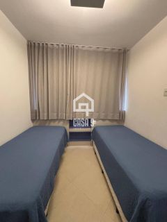 Apartamento térreo nascente mobiliado com 3 suítes a venda no condomínio Vila 7 Mares em Itacimirim Bahia