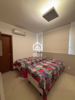 Apartamento térreo nascente mobiliado com 3 suítes a venda no condomínio Vila 7 Mares em Itacimirim Bahia