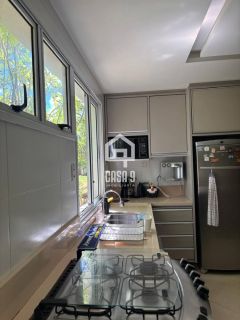 Apartamento térreo nascente mobiliado com 3 suítes a venda no condomínio Vila 7 Mares em Itacimirim Bahia