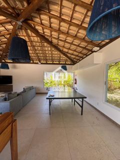 Apartamento térreo nascente mobiliado com 3 suítes a venda no condomínio Vila 7 Mares em Itacimirim Bahia