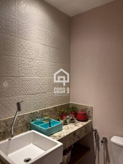 Apartamento térreo nascente mobiliado com 3 suítes a venda no condomínio Vila 7 Mares em Itacimirim Bahia