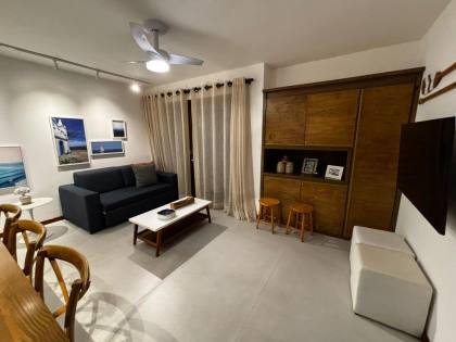 Apartamento térreo nascente mobiliado com 2 suites a venda no condomínio TERRACES PORTO DAS BALEIAS em Praia do Forte Bahia
