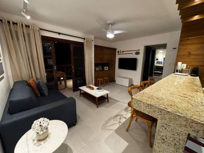 Apartamento térreo nascente mobiliado com 2 suites a venda no condomínio TERRACES PORTO DAS BALEIAS em Praia do Forte Bahia