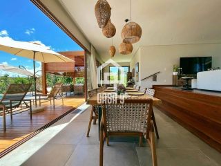 Casa mobiliada com 5 suítes a venda no condomínio Praia Bella em Praia do Forte Bahia