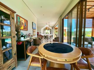 Casa mobiliada com 5 suítes a venda no condomínio Praia Bella em Praia do Forte Bahia