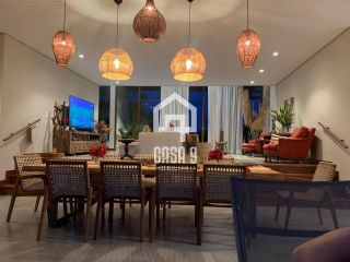 Casa mobiliada com 5 suítes a venda no condomínio Praia Bella em Praia do Forte Bahia