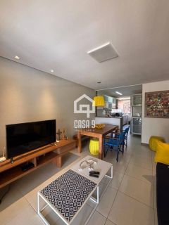 Apartamento superior mobiliado com 3 suítes a venda no condomínio Vila das Flores em Itacimirim Bahia