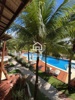 Apartamento superior mobiliado com 3 suítes a venda no condomínio Vila das Flores em Itacimirim Bahia