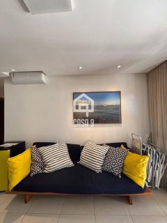 Apartamento superior mobiliado com 3 suítes a venda no condomínio Vila das Flores em Itacimirim Bahia