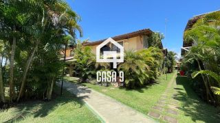 Apartamento duplex nascente com 3 suítes pé na areia e mobiliado a venda em Itacimirim Bahia