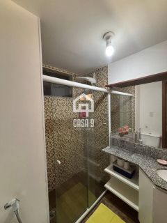 Apartamento duplex nascente com 3 suítes pé na areia e mobiliado a venda em Itacimirim Bahia