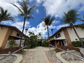 Apartamento duplex nascente com 3 suítes pé na areia e mobiliado a venda em Itacimirim Bahia