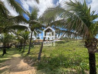 Apartamento duplex nascente com 3 suítes pé na areia e mobiliado a venda em Itacimirim Bahia