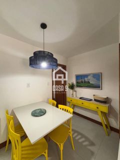 Apartamento duplex nascente com 3 suítes pé na areia e mobiliado a venda em Itacimirim Bahia