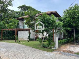 Casa duplex mobiliada com 5 quartos a venda no condomínio Fazenda em Praia do Forte Bahia