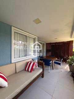 Apartamento mobiliado a venda com 2 suítes no condomínio Vila 7 Mares em Itacimirim Bahia