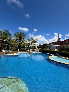 Apartamento mobiliado a venda com 2 suítes no condomínio Vila 7 Mares em Itacimirim Bahia