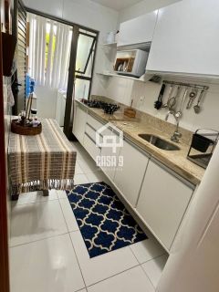 Apartamento térreo mobiliado com 3 quartos no condomínio Itacimirim Exclusive em Itacimirim Bahia