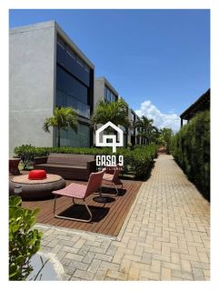 Apartamento térreo mobiliado com 3 quartos no condomínio Itacimirim Exclusive em Itacimirim Bahia