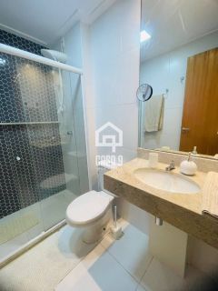 Apartamento térreo mobiliado com 3 quartos no condomínio Itacimirim Exclusive em Itacimirim Bahia