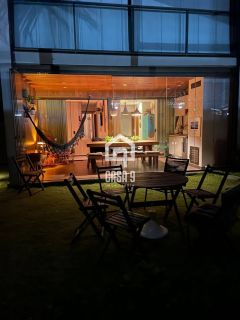 Apartamento térreo mobiliado com 3 quartos no condomínio Itacimirim Exclusive em Itacimirim Bahia