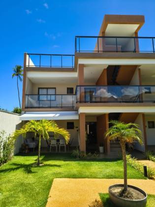 Apartamento terraço mobiliado a venda com 3 quartos (2 suites) na Praia do Surf em Itacimirim Bahia