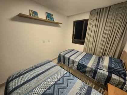 Apartamento terraço mobiliado a venda com 3 quartos (2 suites) na Praia do Surf em Itacimirim Bahia
