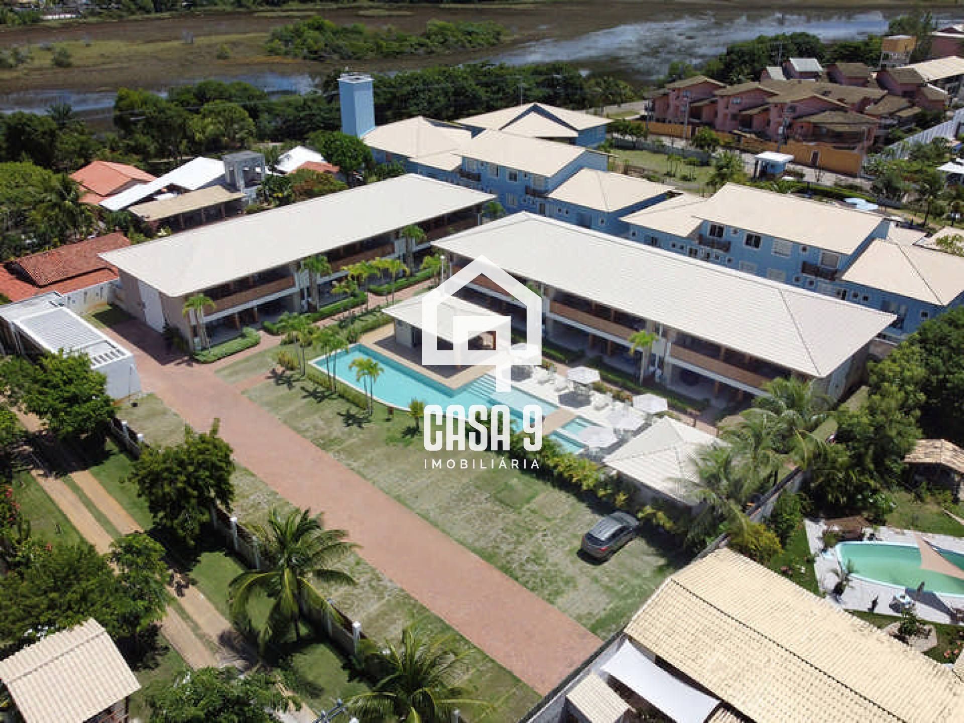 Apartamento superior mobiliado a venda com 2 suítes e varanda na Praia da Espera em Itacimirim Bahia