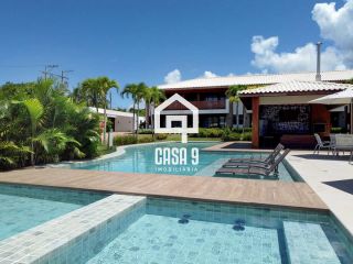 Apartamento superior mobiliado a venda com 2 suítes e varanda na Praia da Espera em Itacimirim Bahia