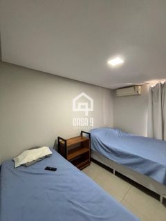 Apartamento superior mobiliado a venda com 2 suítes e varanda na Praia da Espera em Itacimirim Bahia