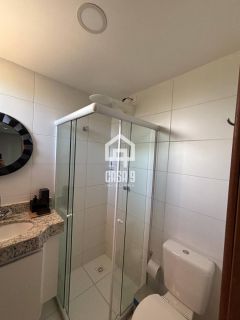 Apartamento superior mobiliado a venda com 2 suítes e varanda na Praia da Espera em Itacimirim Bahia