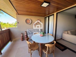 Apartamento superior mobiliado a venda com 2 suítes e varanda na Praia da Espera em Itacimirim Bahia