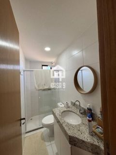 Apartamento superior mobiliado a venda com 2 suítes e varanda na Praia da Espera em Itacimirim Bahia