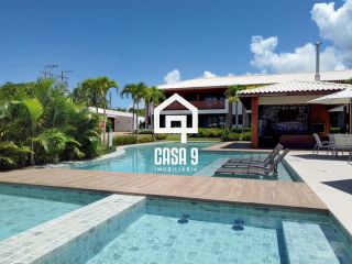 Apartamento superior mobiliado a venda com 2 suítes e varanda na Praia da Espera em Itacimirim Bahia