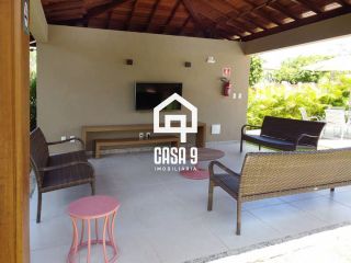 Apartamento superior mobiliado a venda com 2 suítes e varanda na Praia da Espera em Itacimirim Bahia