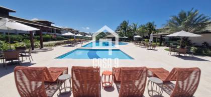 Apartamento 2/4, pé na areia em Imbassai