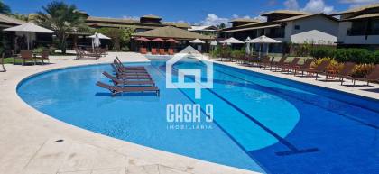 Apartamento 2/4, pé na areia em Imbassai