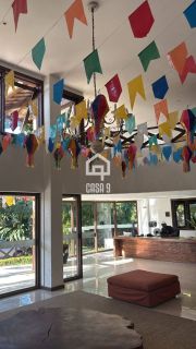 Apartamento térreo vista mar para locação anual com 2 suítes no condominio Porto Praia do Forte na Vila de Praia do Forte Bahia
