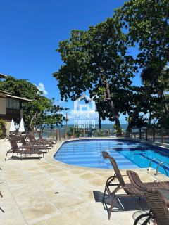 Apartamento térreo vista mar para locação anual com 2 suítes no condominio Porto Praia do Forte na Vila de Praia do Forte Bahia