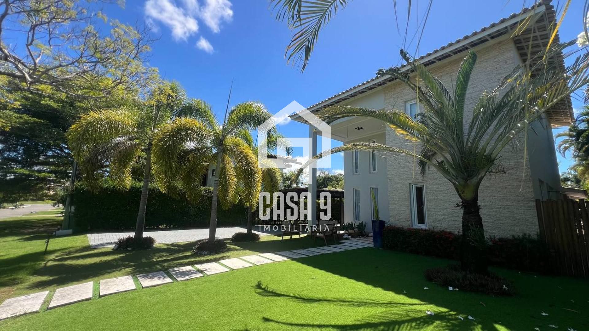 Casa mobiliada com 4 suites a venda no condominio Quintas das Lagoas em Itacimirim Bahia
