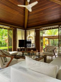 Casa mobiliada com 5 suites a venda no condominio Quintas das Lagoas em Itacimirim Bahia